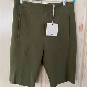 Tibi bike shorts in Anson stretch, size 8, NWT, $45